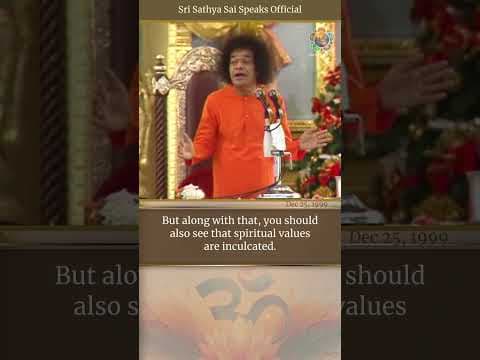 Swami's Message for Kingdom of Mother Sai | Sri Sathya Sai Speaks | Dec 25, 1999